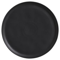 Porto Brasil MATTE BLACK DINNER PLATE BIO STONEWARE dia. 11.42"  SKU: '123173902