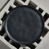 Porto Brasil MATTE BLACK DINNER PLATE BIO STONEWARE dia. 11.42"  SKU: '123173902