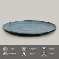 Porto Brasil NIGHT SKY DINNER PLATE BIO STONEWARE dia. 11.42"  SKU: '123177202