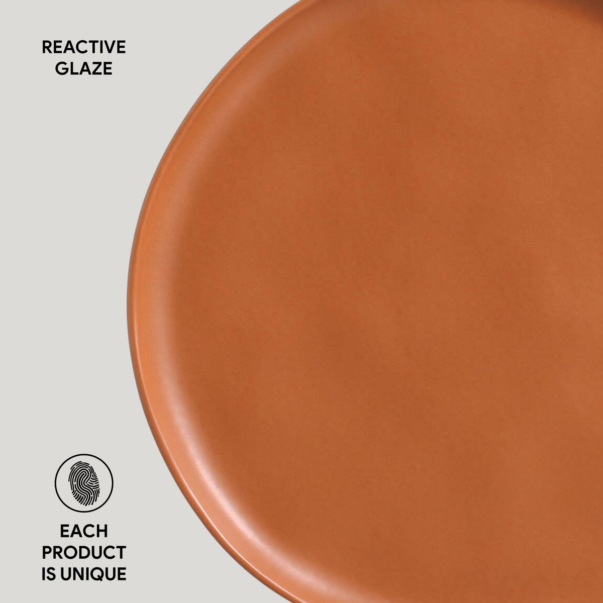 Porto Brasil TERRACOTTA DINNER PLATE BIO STONEWARE dia. 10.83"  SKU: '123195701