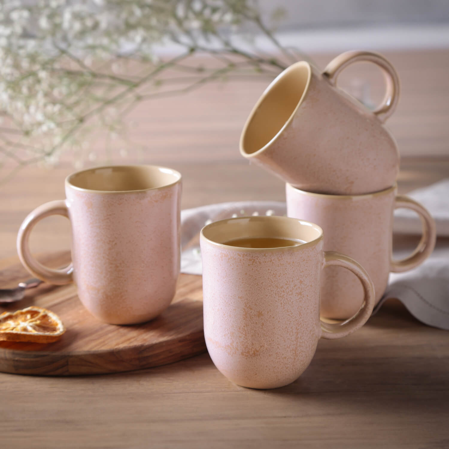 Porto Brasil Litchi Coup Mug - Thumbnail 4