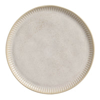 Porto Brasil LATTE LINHAS DINNER PLATE STONEWARE dia. 10.83"  SKU: '1261108501
