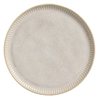 Porto Brasil LATTE LINHAS DINNER PLATE STONEWARE dia. 10.83"  SKU: '1261108501