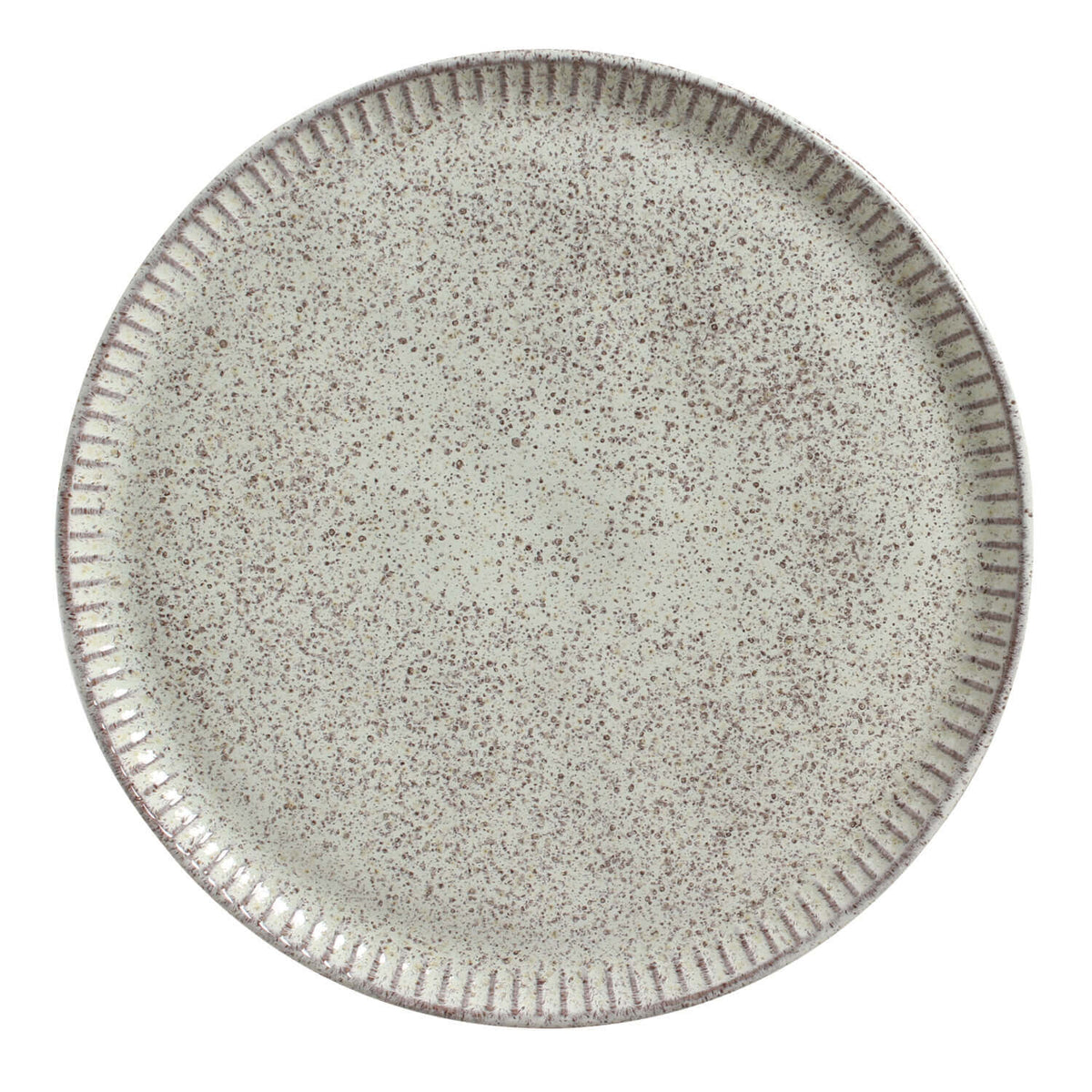 Porto Brasil PISTACHE LINHAS DINNER PLATE STONEWARE dia. 10.83"  SKU: '1261108801