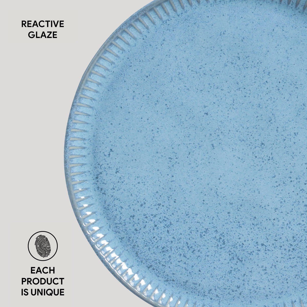 Porto Brasil BREEZE LINHAS DINNER PLATE STONEWARE dia. 10.83" SKU: '1261109001