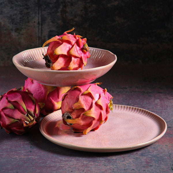 Porto Brasil LITCHI LINHAS DINNER PLATE STONEWARE dia. 10.83"  SKU: '1261109201