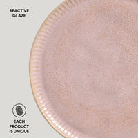 Porto Brasil LITCHI LINHAS DINNER PLATE STONEWARE dia. 10.83"  SKU: '1261109201