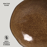 Porto Brasil DIJON SOUP PLATE ORGANIC STONEWARE dia. 8.35"  SKU: '1314105801