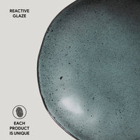 Porto Brasil NIGHT SKY SOUP PLATE ORGANIC STONEWARE dia. 8.35"  SKU: '131481301