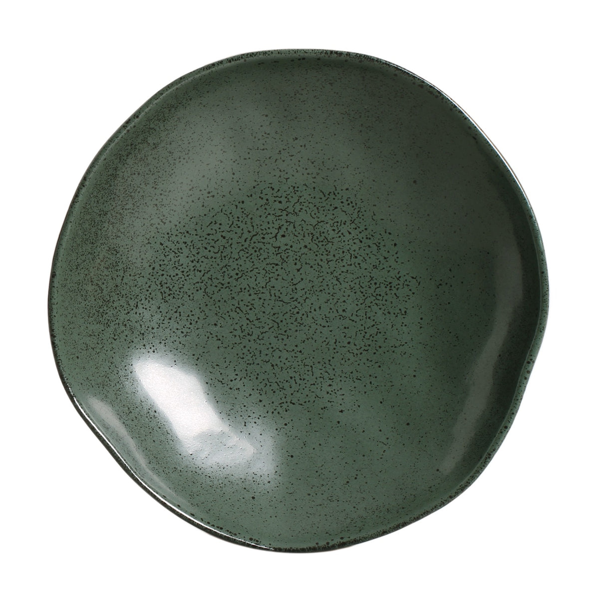 Porto Brasil GREENERY SOUP PLATE ORGANIC STONEWARE dia. 8.35"  SKU: '131495801