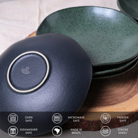 Porto Brasil GREENERY SOUP PLATE ORGANIC STONEWARE dia. 8.35"  SKU: '131495801