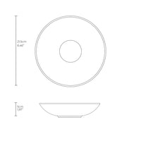 Porto Brasil AURORA SOUP PLATE COUP dia. 7.99"  SKU: '1326119901