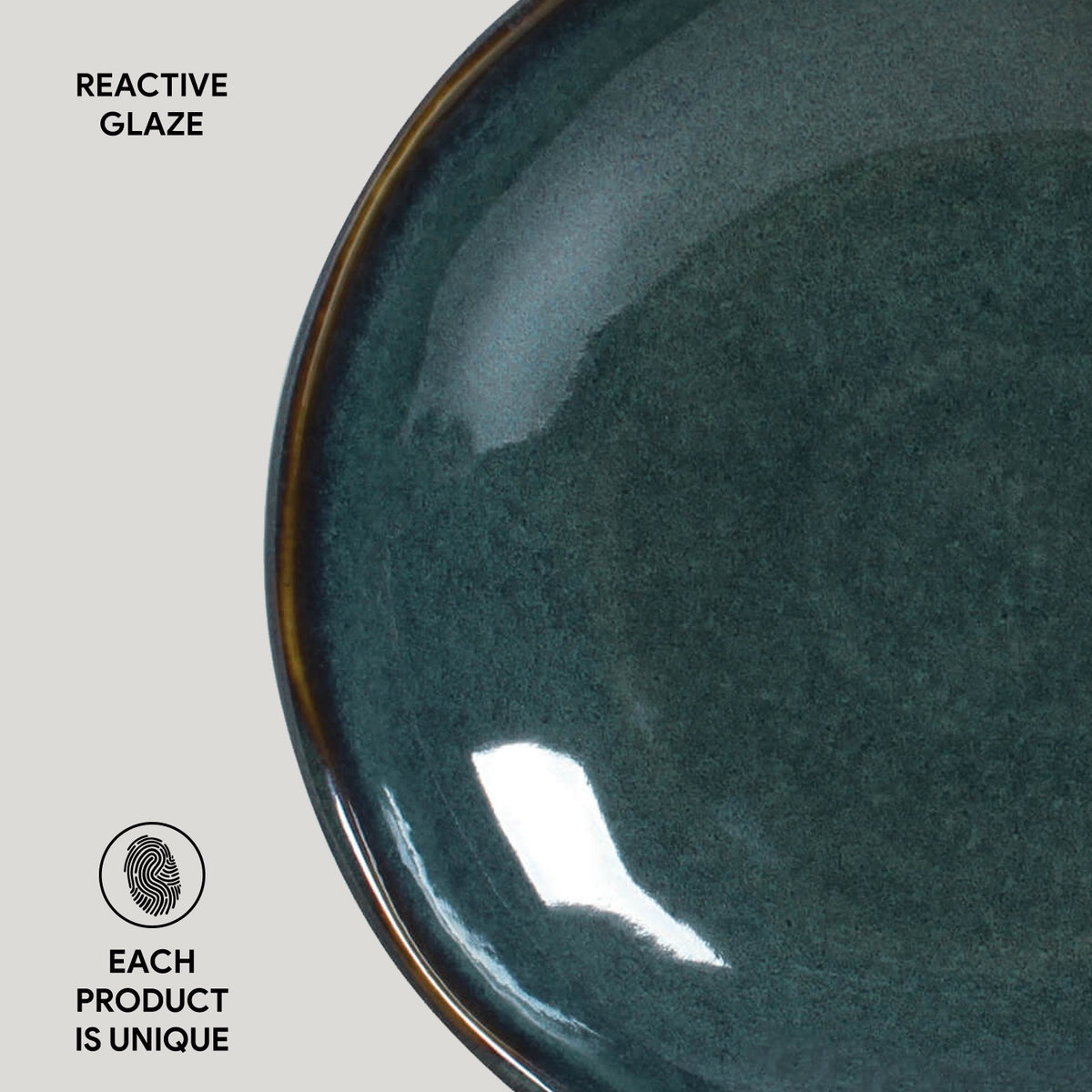 Porto Brasil OCEANO SOUP PLATE BIO STONEWARE dia. 9.84"  SKU: '1331106702