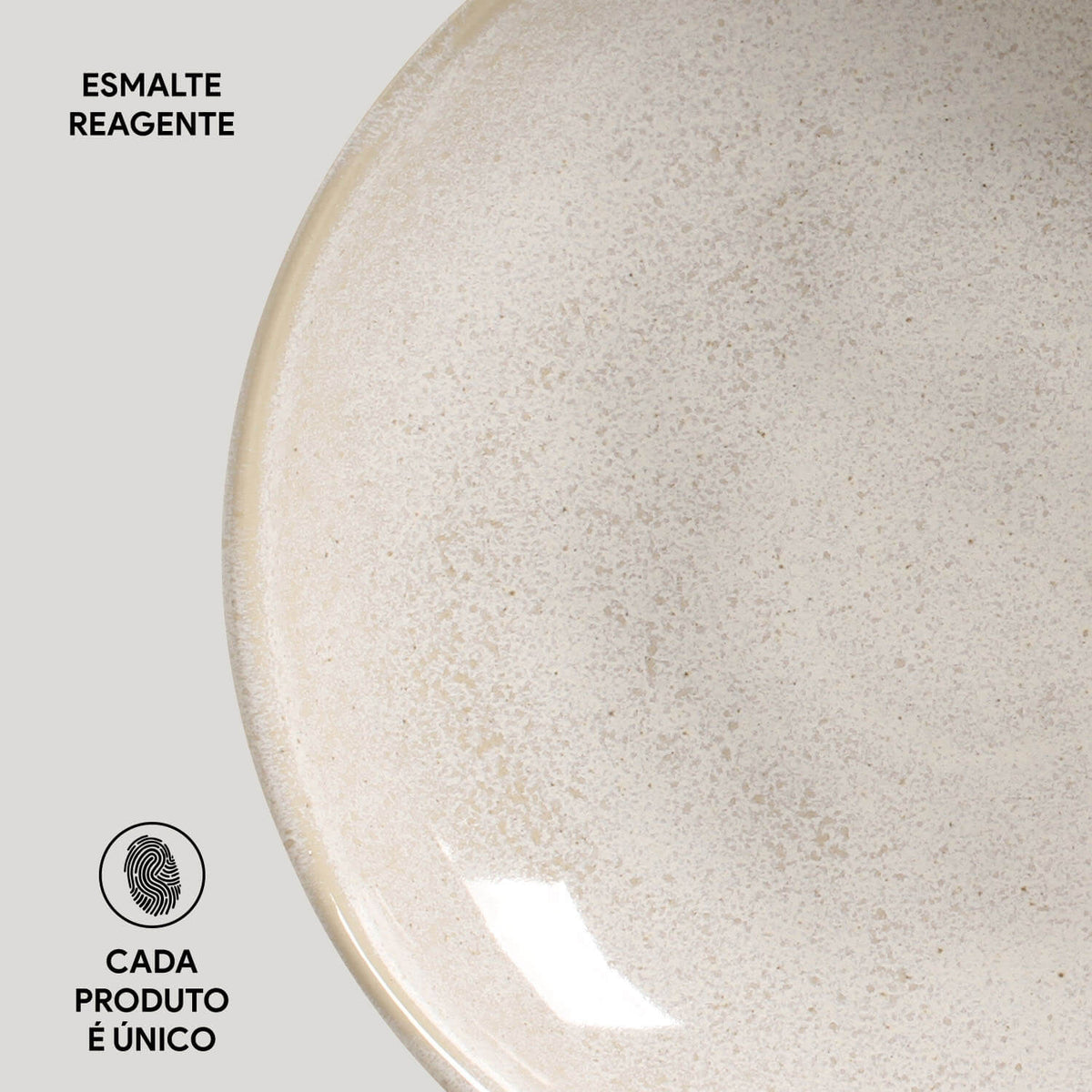 Porto Brasil LATTE SOUP PLATE BIO STONEWARE dia. 8.86"  SKU: '1331108501