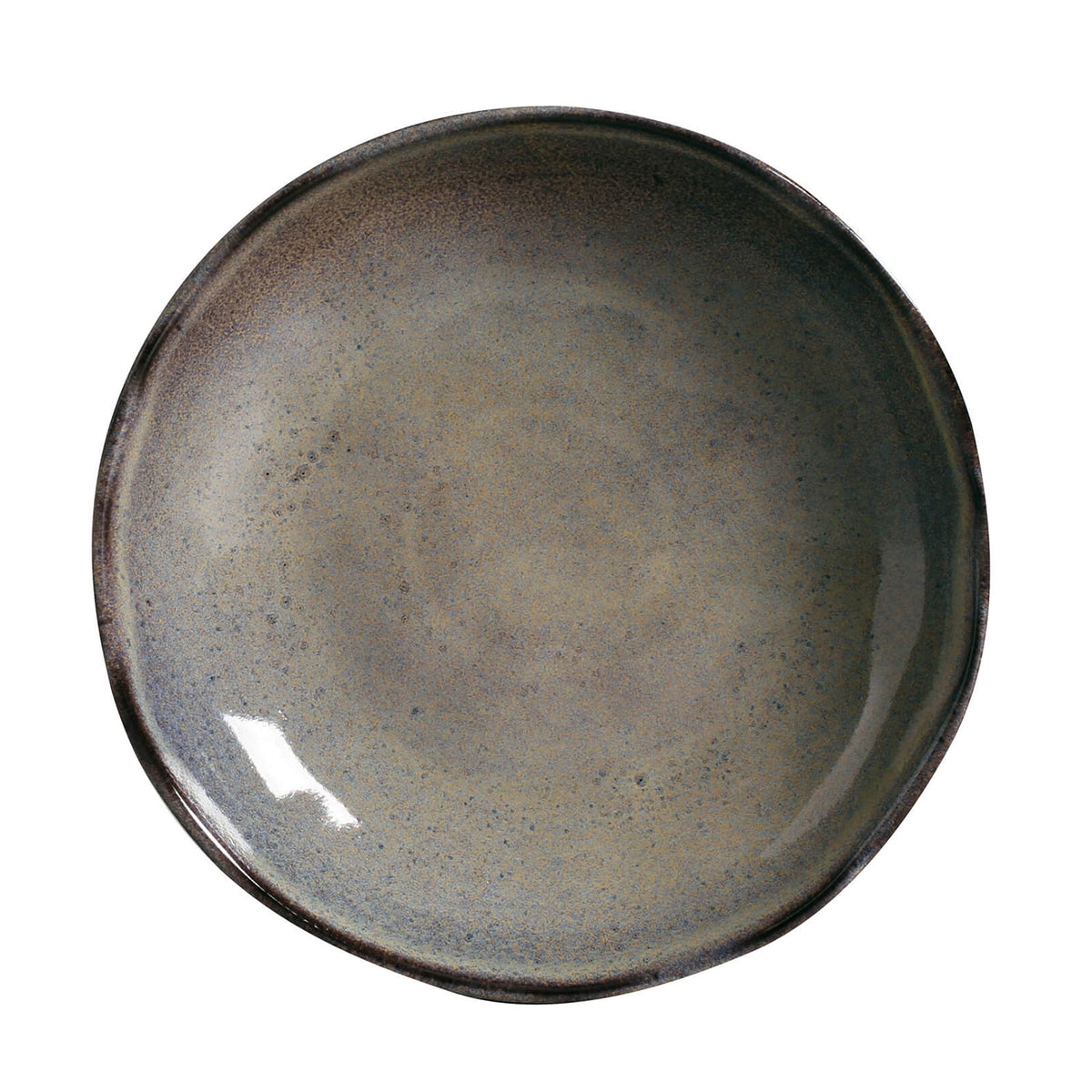 Porto Brasil TOURMALINE SOUP PLATE BIO STONEWARE dia. 9.84"  SKU: '1331108902