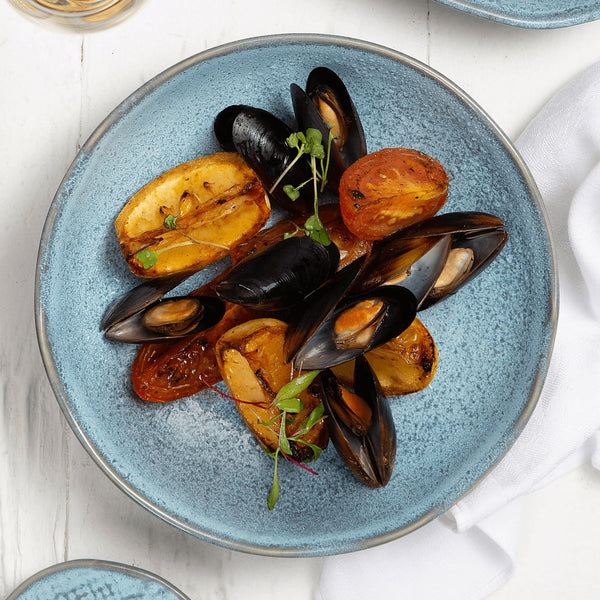 Porto Brasil BREEZE SOUP PLATE BIO STONEWARE dia. 8.86"  SKU: '1331109001