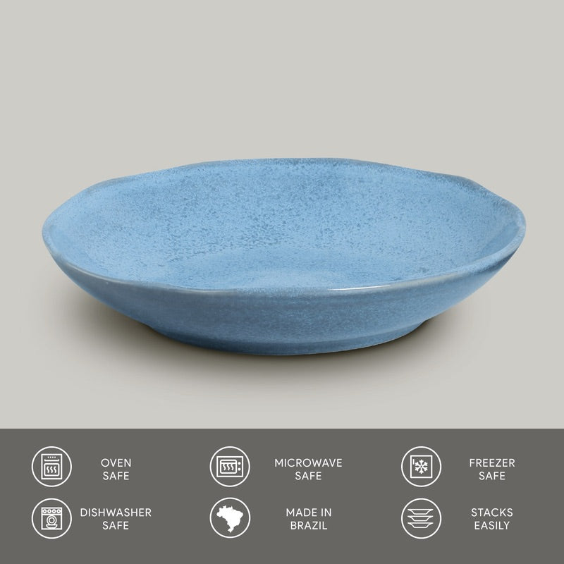 Porto Brasil BREEZE SOUP PLATE BIO STONEWARE dia. 8.86"  SKU: '1331109001
