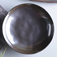 Porto Brasil METALLICA SOUP PLATE BIO STONEWARE dia. 8.86"  SKU: '1331109301