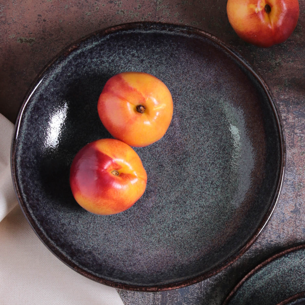 Porto Brasil TITANIUM SOUP PLATE BIO STONEWARE dia. 9.84"  SKU: '1331109402