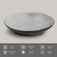 Porto Brasil DUST SOUP PLATE BIO STONEWARE dia. 9.84"  SKU: '1331115802