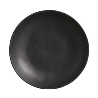 Porto Brasil MATTE BLACK SOUP PLATE BIO STONEWARE dia. 9.84"  SKU: '133173902