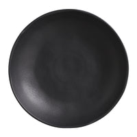 Porto Brasil MATTE BLACK SOUP PLATE BIO STONEWARE dia. 9.84"  SKU: '133173902