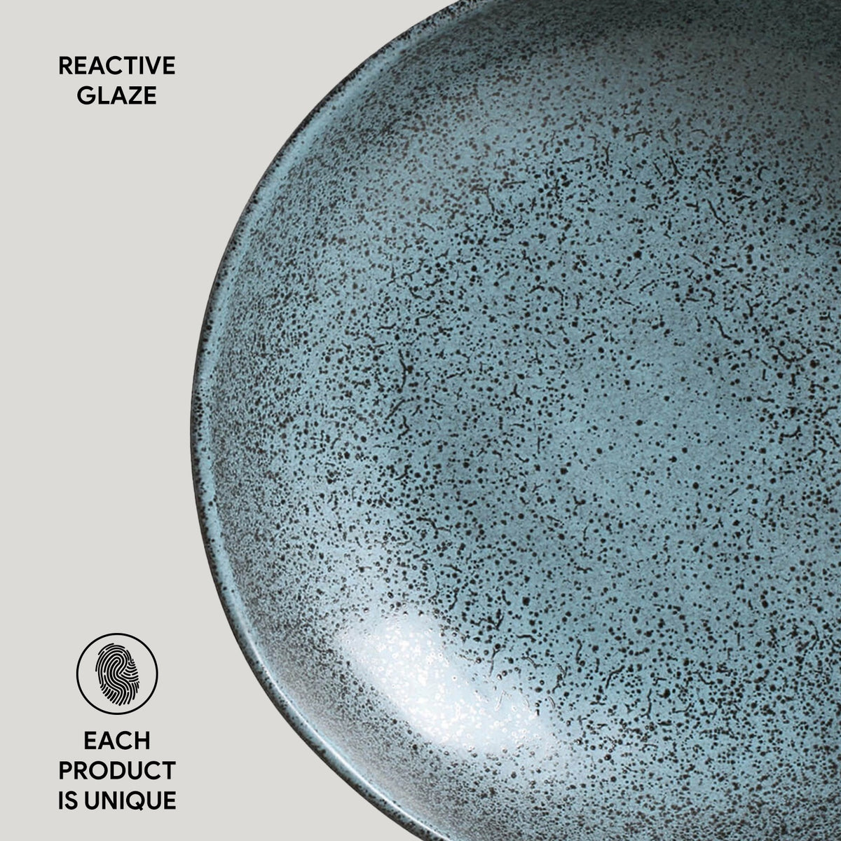 Porto Brasil NIGHT SKY SOUP PLATE BIO STONEWARE dia. 9.84"  SKU: '133177202