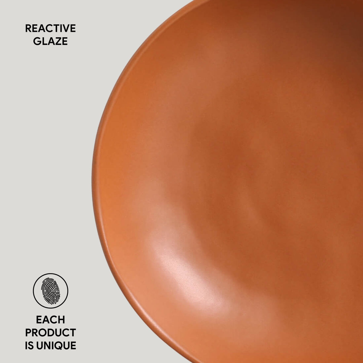 Porto Brasil TERRACOTTA SOUP PLATE BIO STONEWARE dia. 8.86"  SKU: '133195701