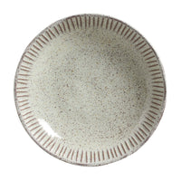 Porto Brasil PISTACHE LINHAS SOUP PLATE STONEWARE dia. 8.86"  SKU: '1361108801