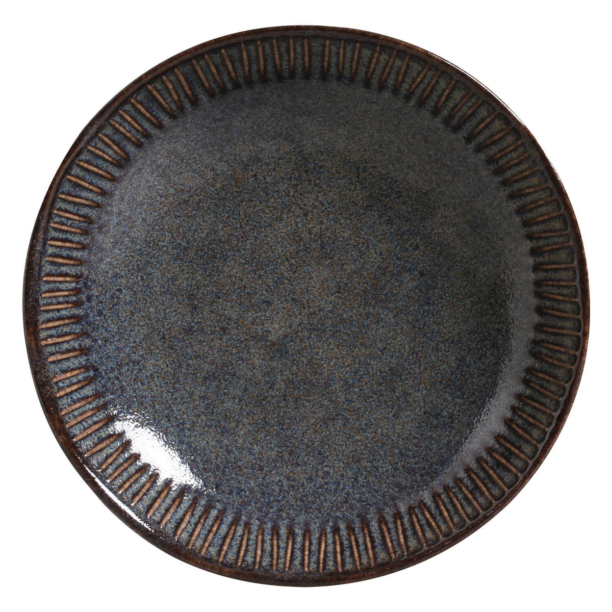 Porto Brasil TITANIUM LINHAS SOUP PLATE STONEWARE dia. 8.86"  SKU: '1361109401