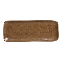 Porto Brasil DIJON RECTANGULAR PR MEDIUM ORGANIC STONEWARE dia. 12.99x5.12"  SKU: '14014105801