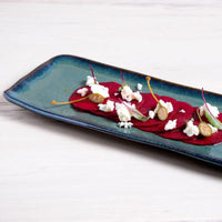 Porto Brasil OCEANO RECTANGULAR PR MEDIUM ORGANIC STONEWARE dia. 12.99x5.12"  SKU: '14014106701