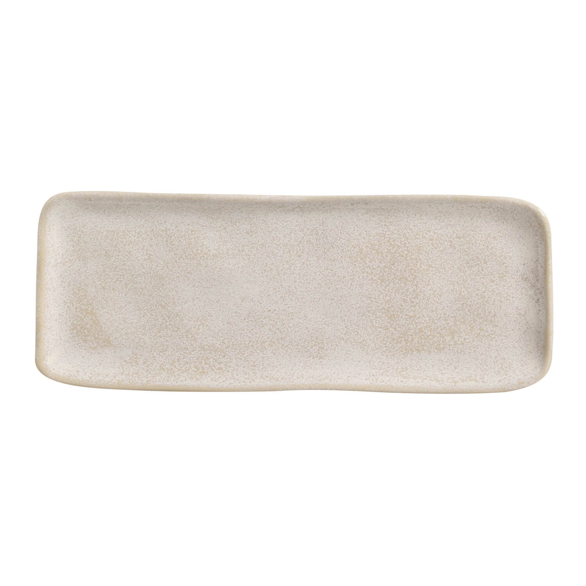 Porto Brasil LATTE RECTANGULAR PR MEDIUM ORGANIC STONEWARE dia. 12.99x5.12"  SKU: '14014108501
