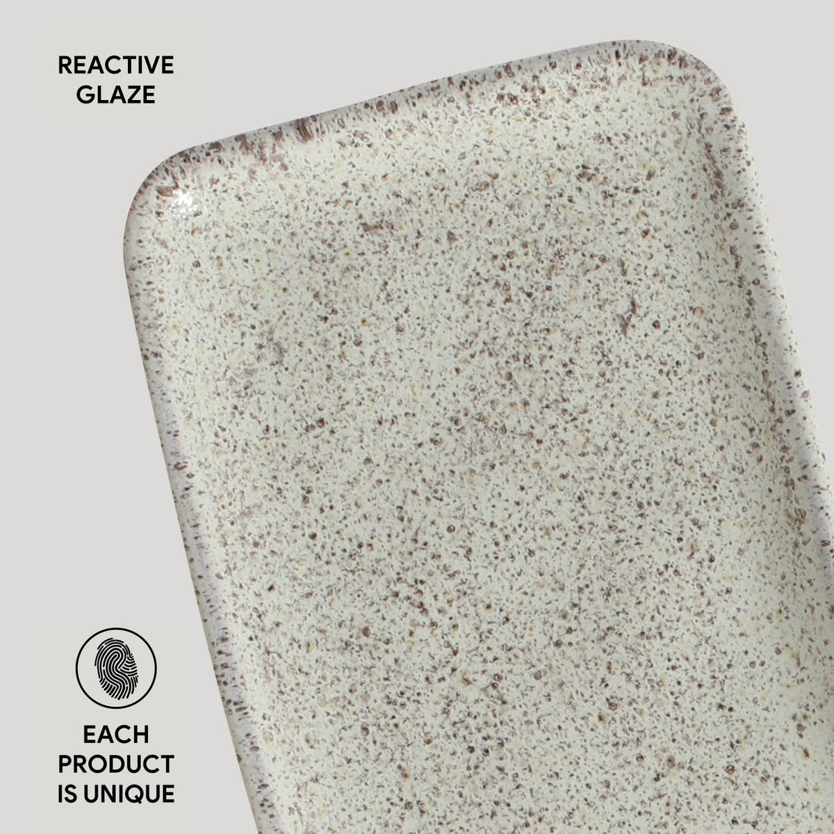 Porto Brasil PISTACHE RECTANGULAR PR MEDIUM ORGANIC STONEWARE dia. 12.99x5.12"  SKU: '14014108801