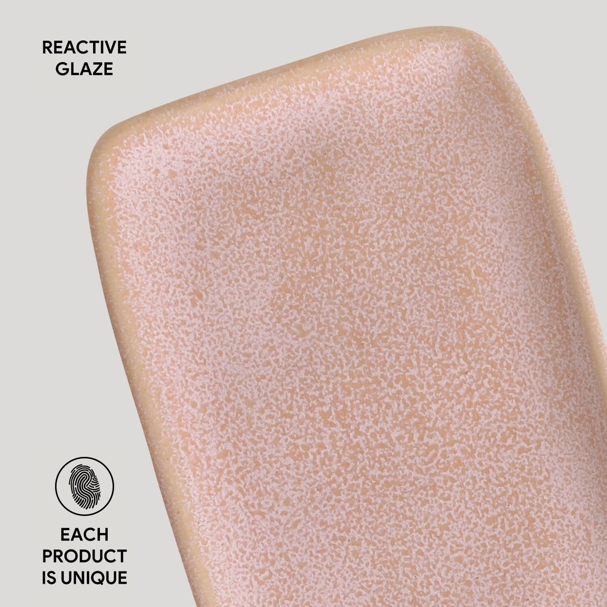 Porto Brasil LITCHI RECTANGULAR PR MEDIUM ORGANIC STONEWARE dia. 12.99x5.12"  SKU: '14014109201