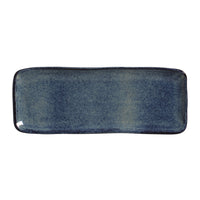Porto Brasil DENIM RECTANGULAR PR MEDIUM ORGANIC STONEWARE dia. 12.99x5.12"  SKU: '14014113001