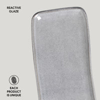 Porto Brasil DUST RECTANGULAR PR MEDIUM ORGANIC STONEWARE dia. 12.99x5.12"  SKU: '14014115801