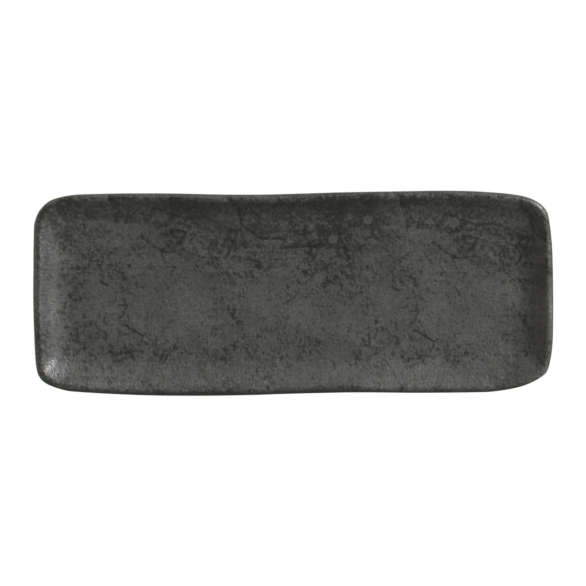Porto Brasil CHROMIUM RECTANGULAR PR MEDIUM ORGANIC STONEWARE dia. 12.99x5.12"  SKU: '14014115901