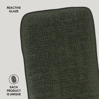 Porto Brasil GREENERY RECTANGULAR PR MEDIUM JUTA dia. 10.63x6.3"  SKU: '14064106501