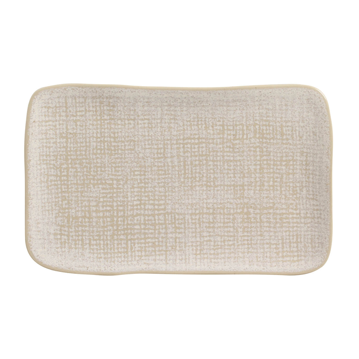 Porto Brasil LATTE RECTANGULAR PR MEDIUM JUTA dia. 10.63x6.3"  SKU: '14064108501