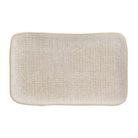 Porto Brasil LATTE RECTANGULAR PR MEDIUM JUTA dia. 10.63x6.3"  SKU: '14064108501