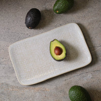 Porto Brasil LATTE RECTANGULAR PR MEDIUM JUTA dia. 10.63x6.3"  SKU: '14064108501