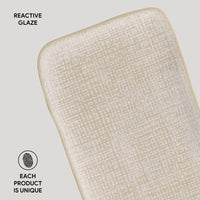 Porto Brasil LATTE RECTANGULAR PR MEDIUM JUTA dia. 10.63x6.3"  SKU: '14064108501