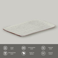 Porto Brasil PISTACHE RECTANGULAR PR MEDIUM JUTA dia. 10.63x6.3"  SKU: '14064108801