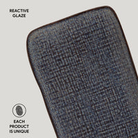 Porto Brasil TITANIUM RECTANGULAR PR MEDIUM JUTA dia. 10.63x6.3"  SKU: '14064109401