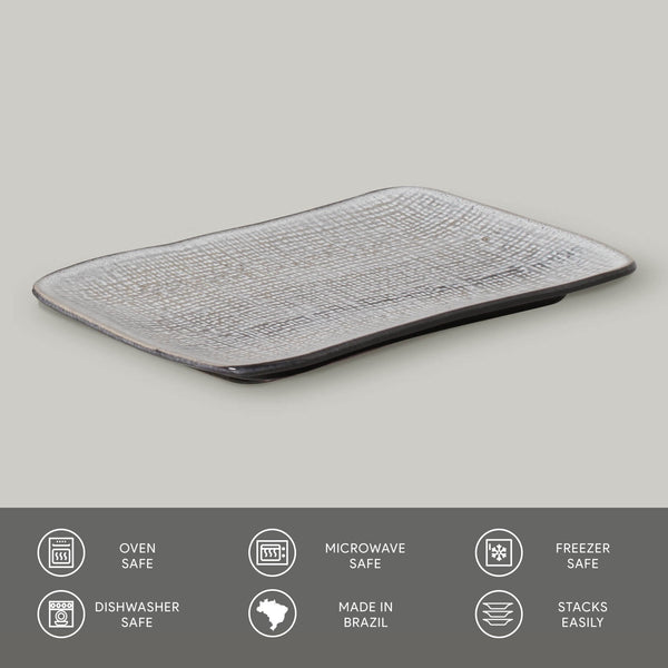 Porto Brasil DUST RECTANGULAR PR MEDIUM JUTA dia. 10.63x6.3"  SKU: '14064115801