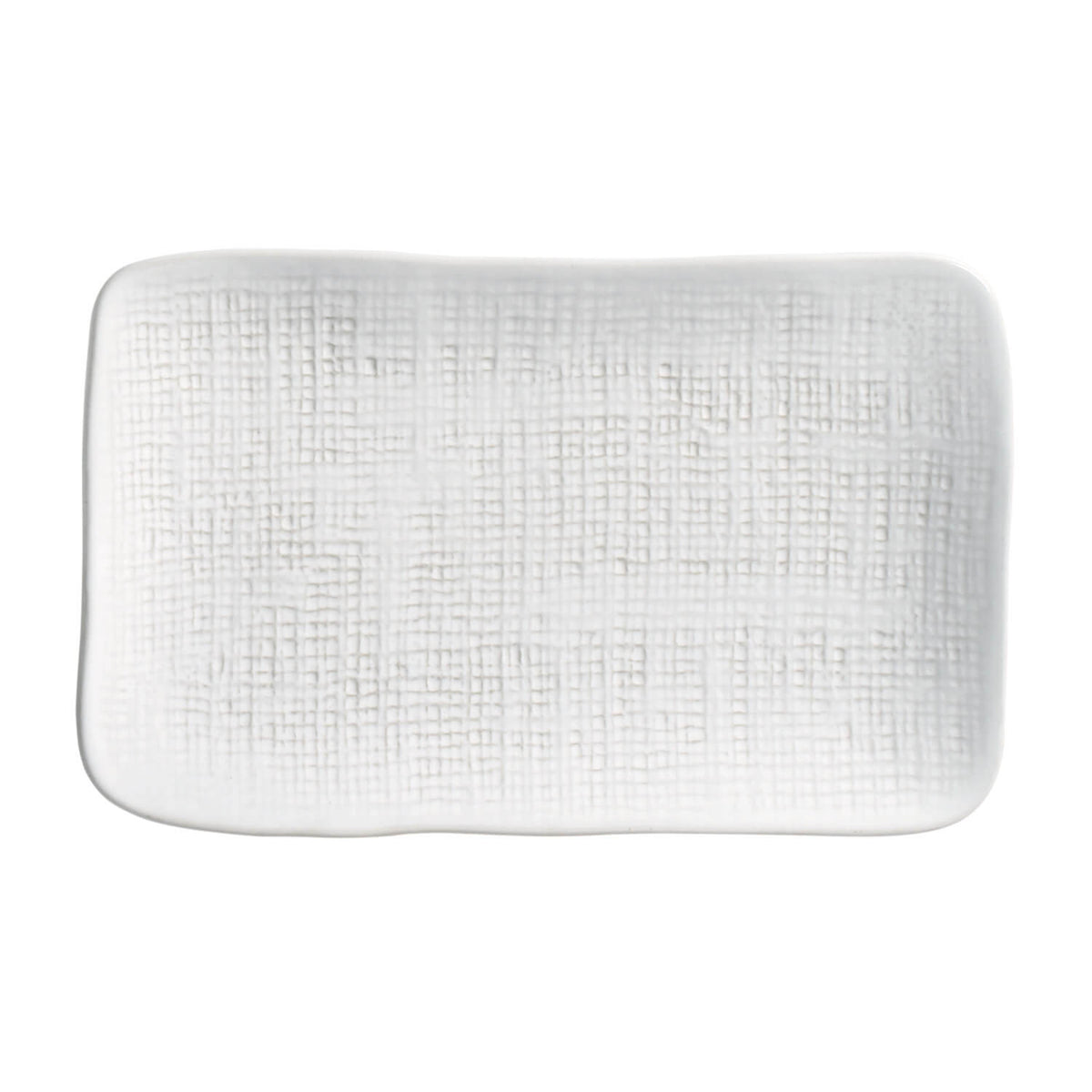 Porto Brasil NEW WHITE RECTANGULAR PR MEDIUM JUTA dia. 10.63x6.3"  SKU: '14064119801