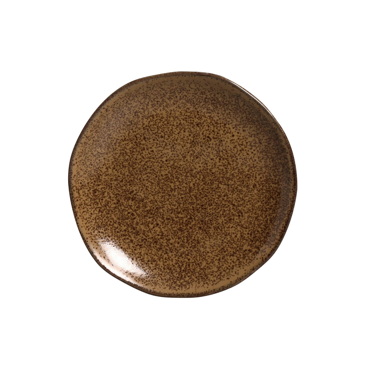 Porto Brasil DIJON DESSERT PLATE ORGANIC STONEWARE dia. 7.68"  SKU: '1414105801