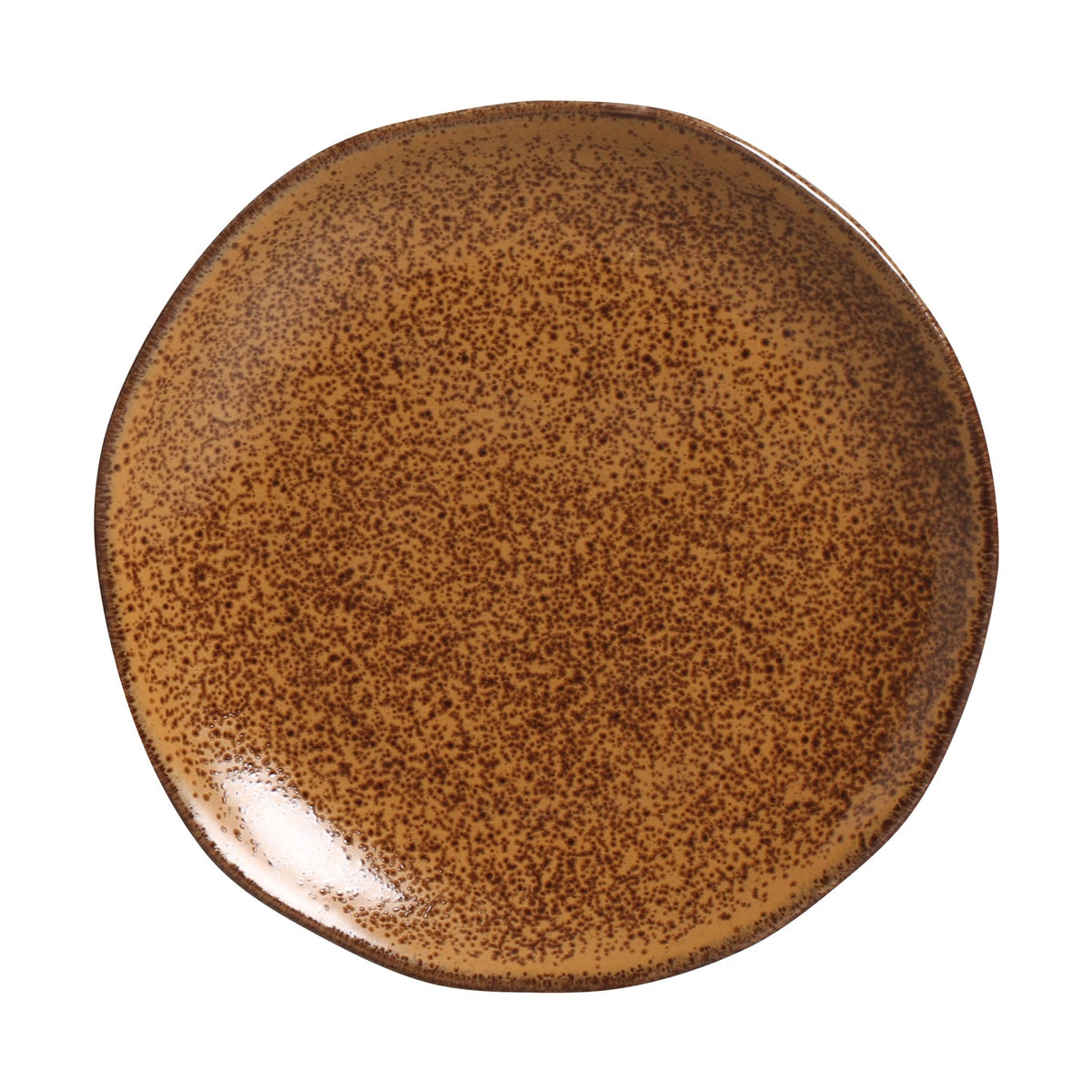 Porto Brasil DIJON DESSERT PLATE ORGANIC STONEWARE dia. 7.68"  SKU: '1414105801