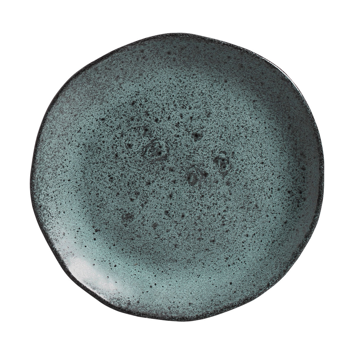Porto Brasil NIGHT SKY DESSERT PLATE ORGANIC STONEWARE dia. 7.68"  SKU: '141481301